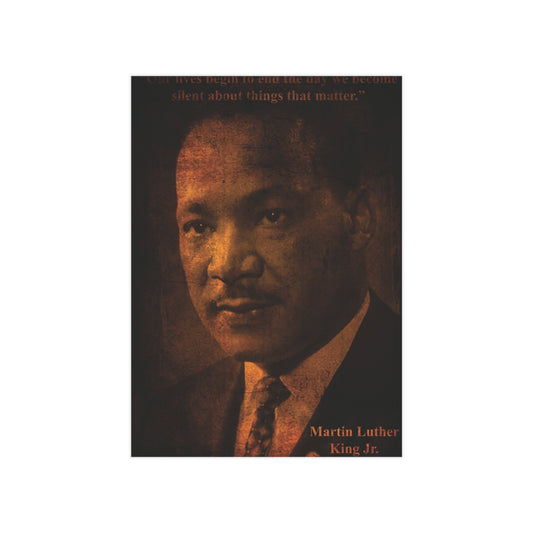 Poster Print Martin Luther King Jr.
