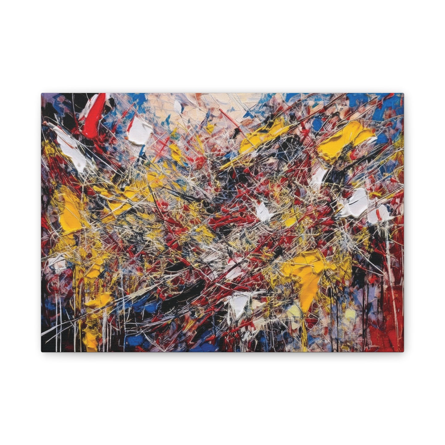 Canvas Stretched Wall Art - Magnum Opus