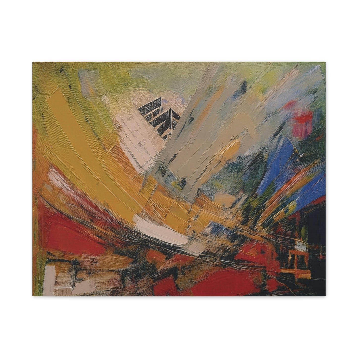 Canvas Stretched, 0.75" Art Print