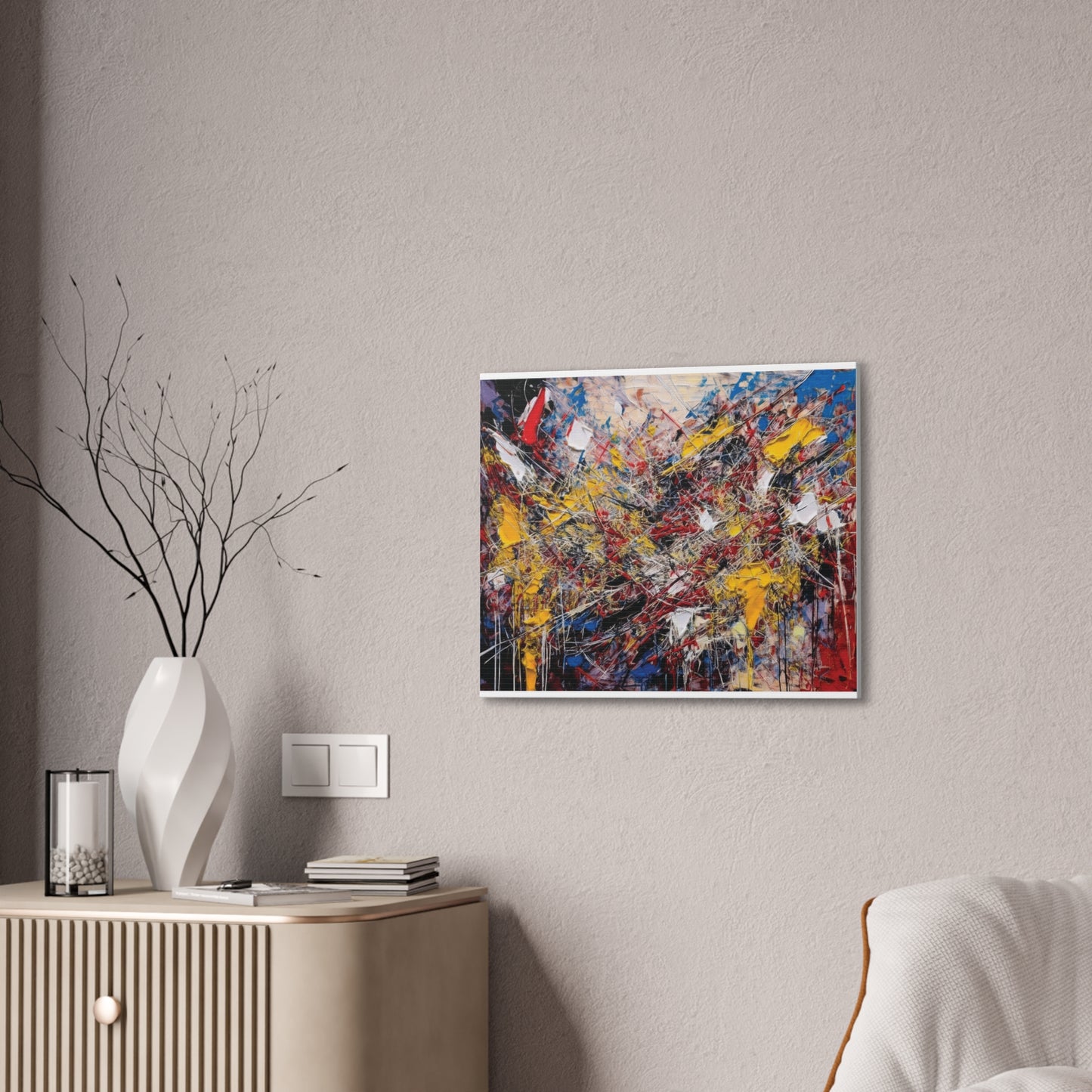 Canvas Stretched Wall Art - Magnum Opus