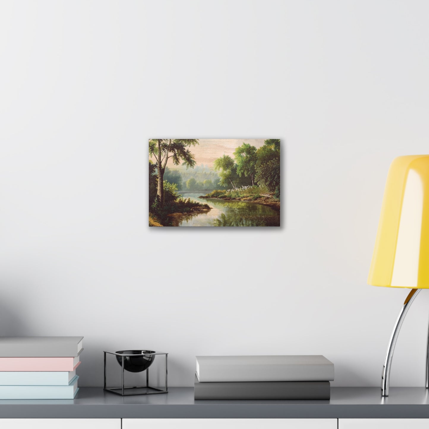 Serene Landscape Canvas Print, Nature Wall Art, Rustic Home Decor, Scenic Art, Tranquil Room Decoration, Gift for Nature Lovers