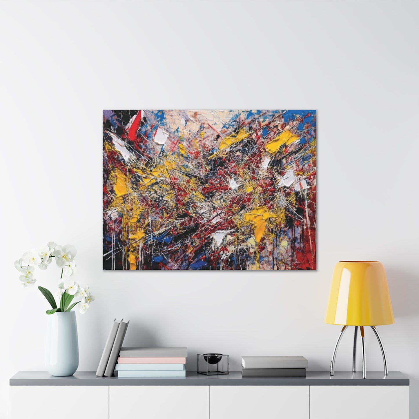 Canvas Stretched Wall Art - Magnum Opus