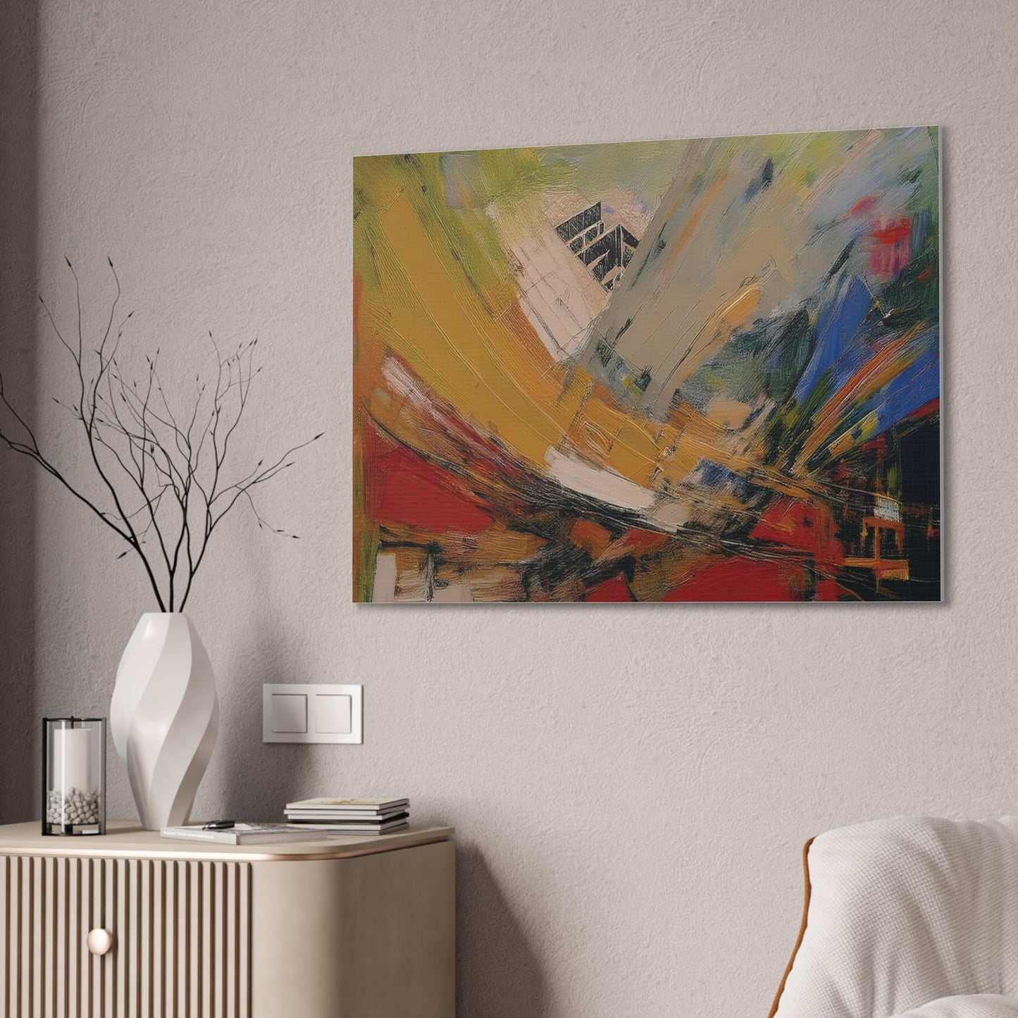 Canvas Stretched, 0.75" Art Print