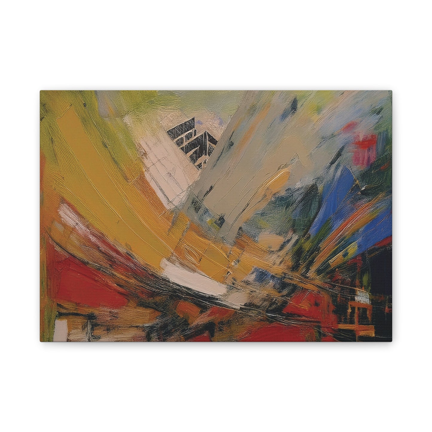 Canvas Stretched, 0.75" Art Print