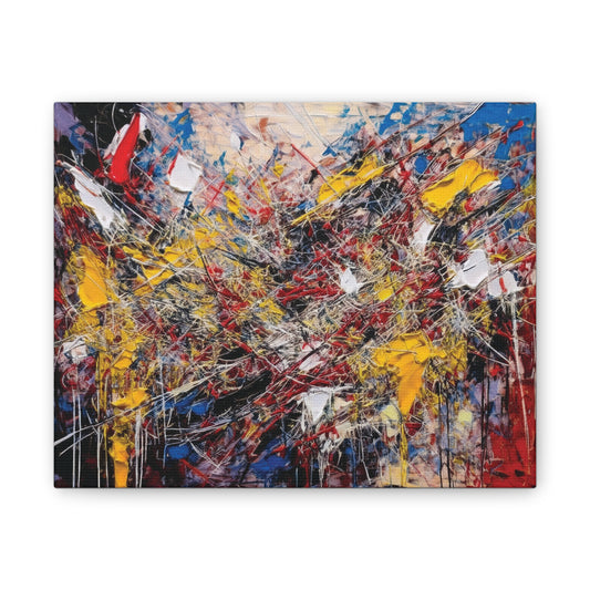 Canvas Stretched Wall Art - Magnum Opus
