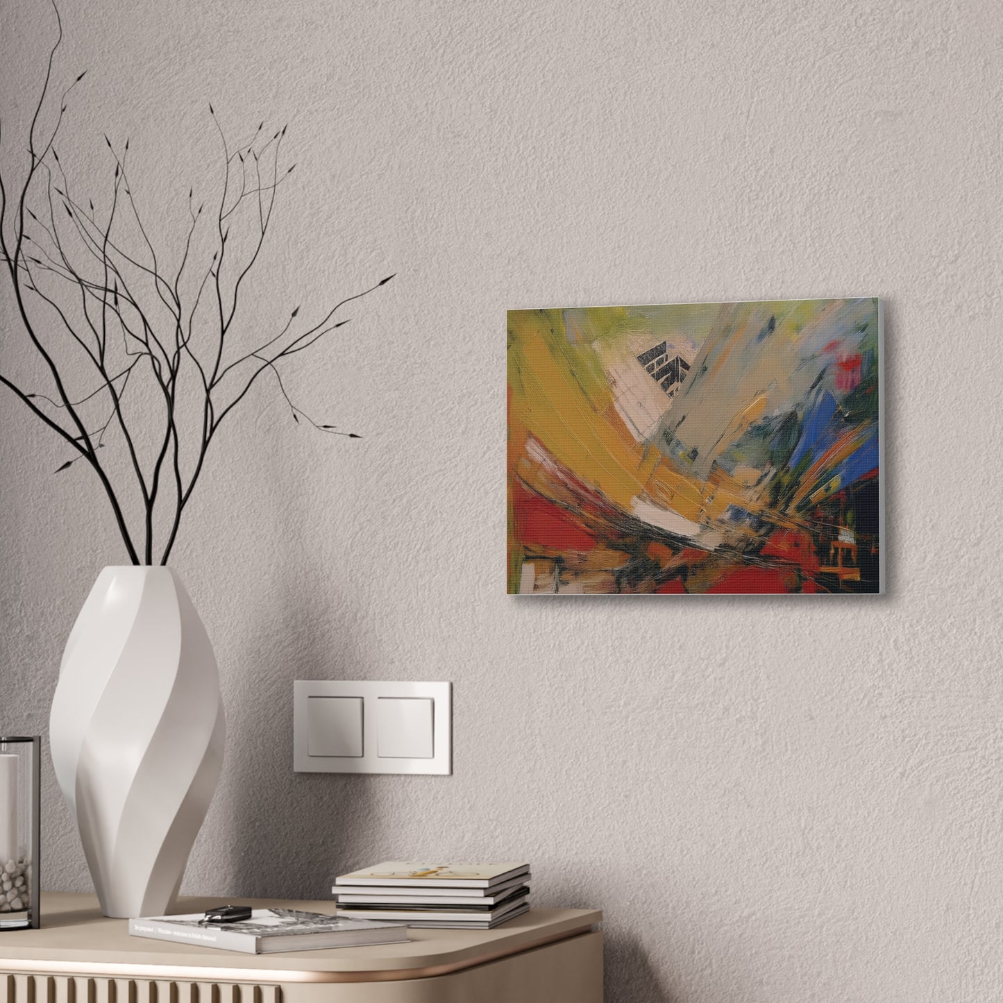 Canvas Stretched, 0.75" Art Print