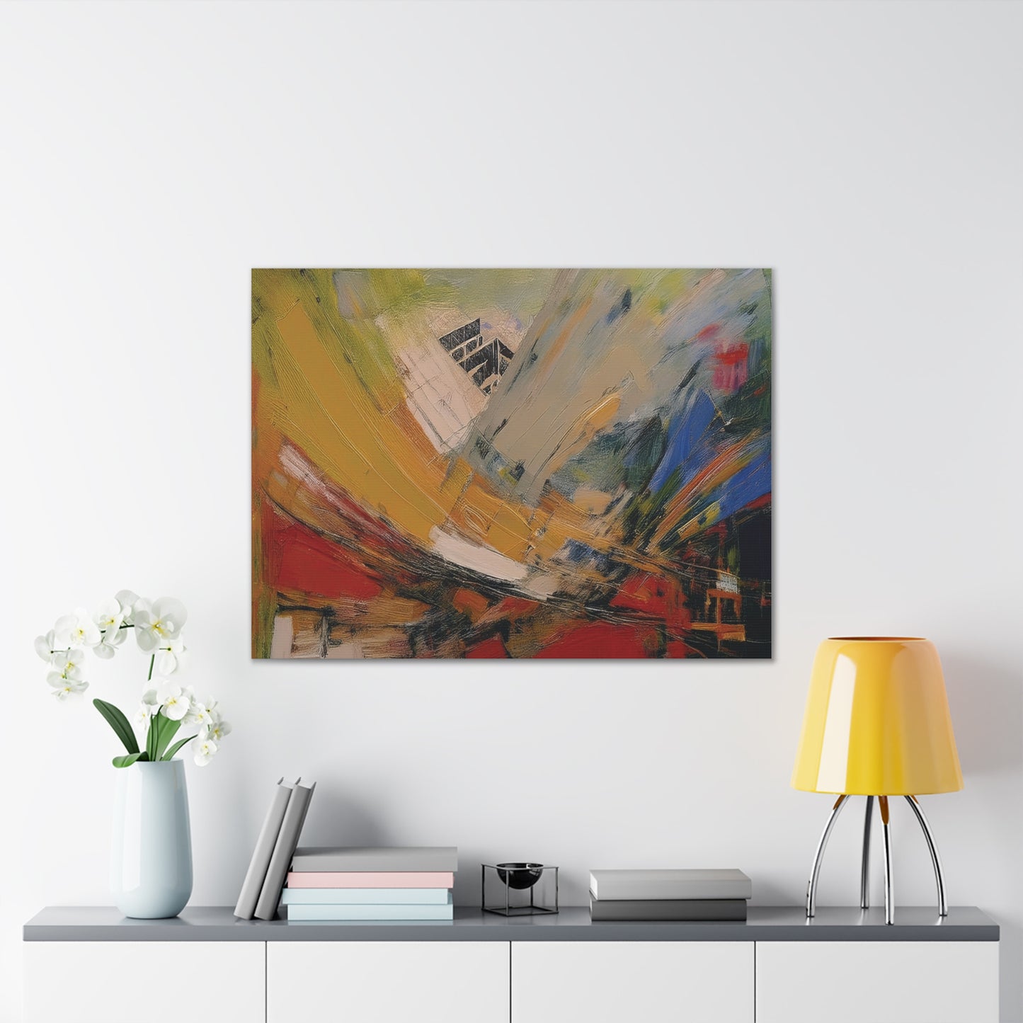 Canvas Stretched, 0.75" Art Print