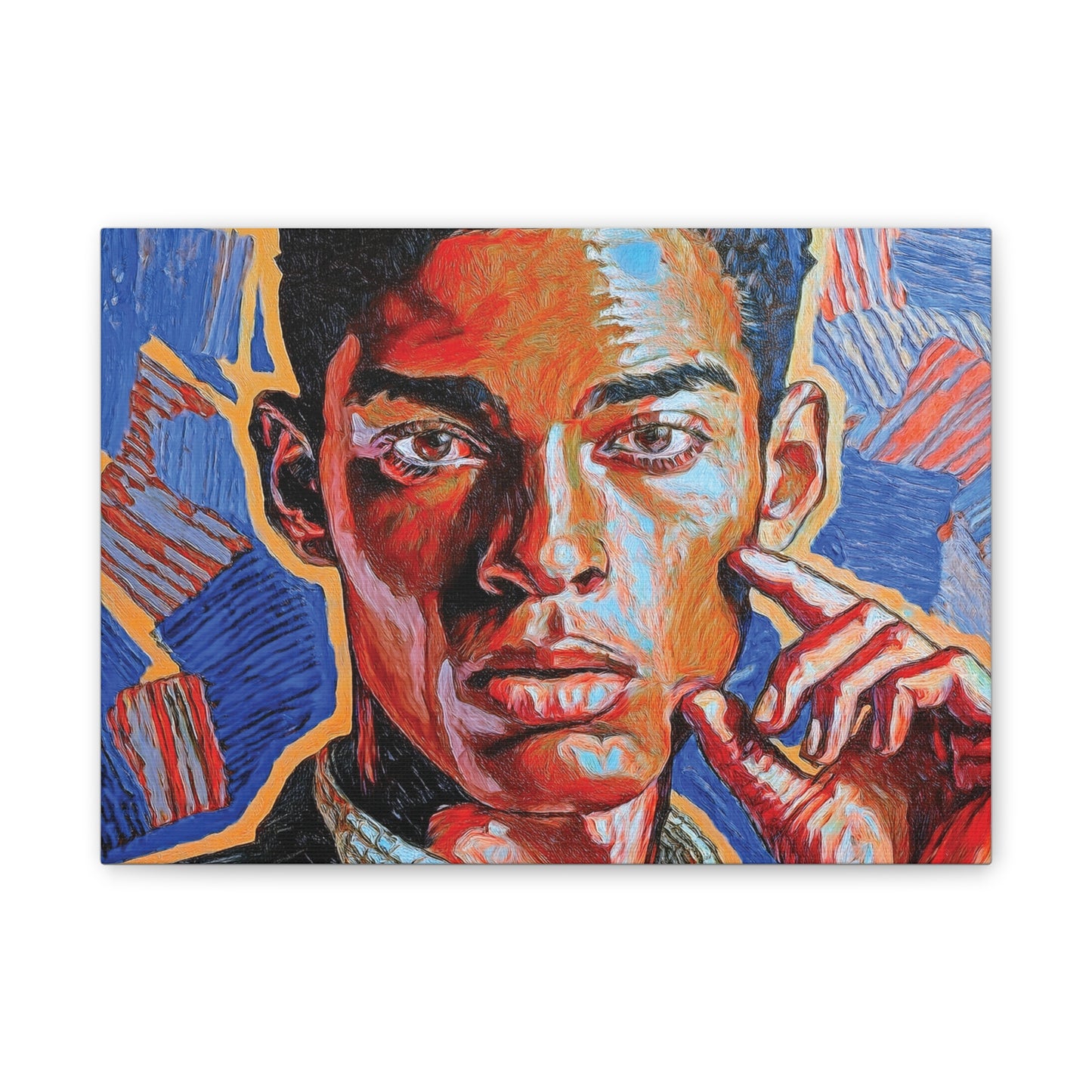 Artistic Canvas Print Portait