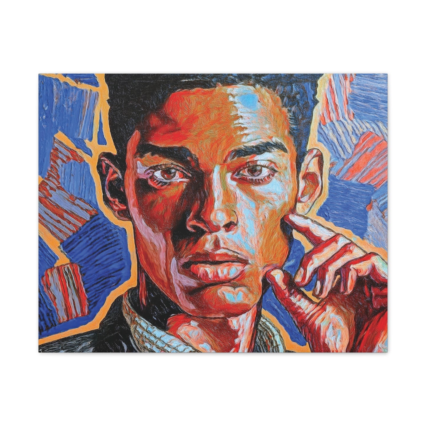 Artistic Canvas Print Portait