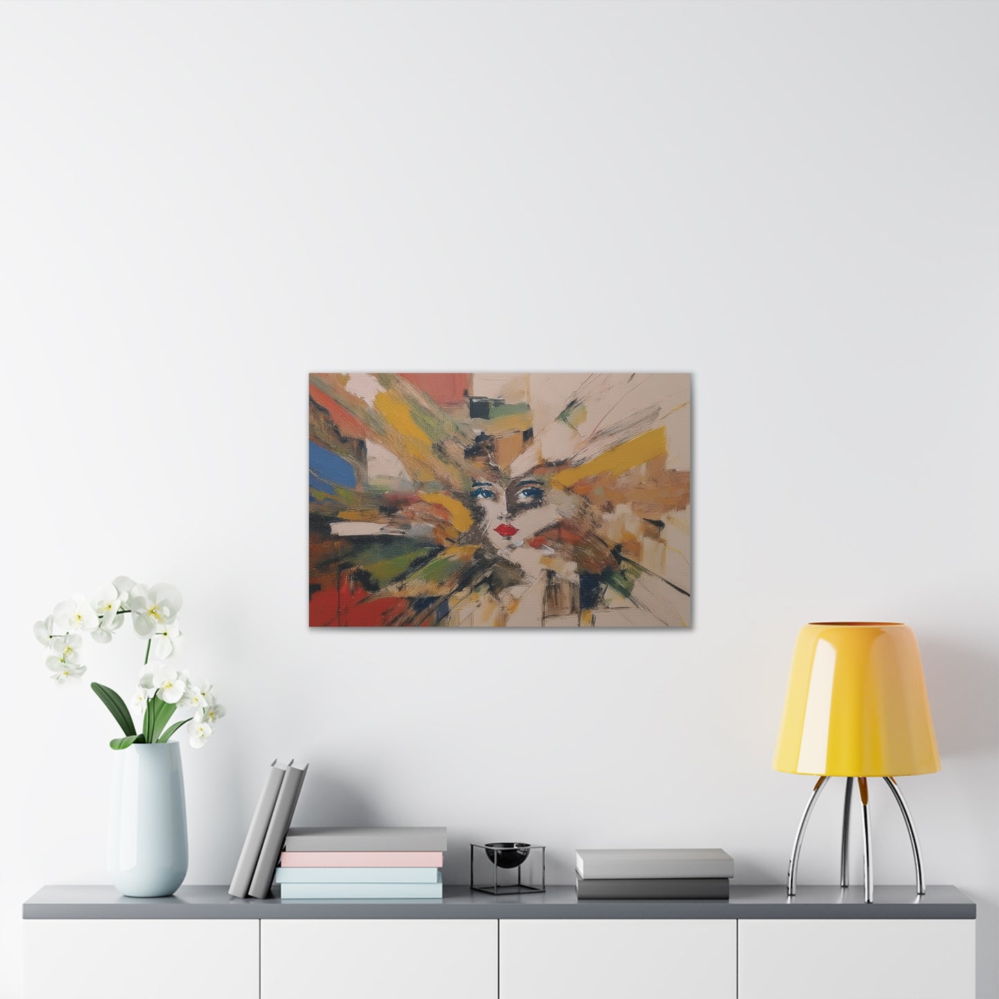 Canvas Stretched Wall Art - Center of Attraction