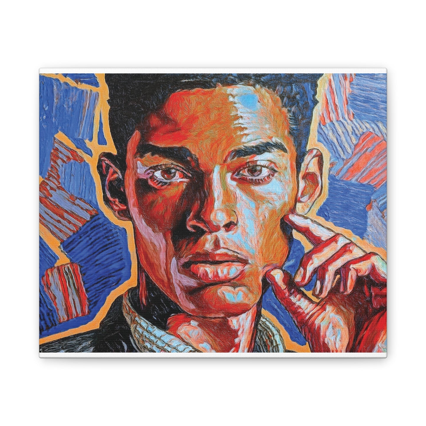 Artistic Canvas Print Portait