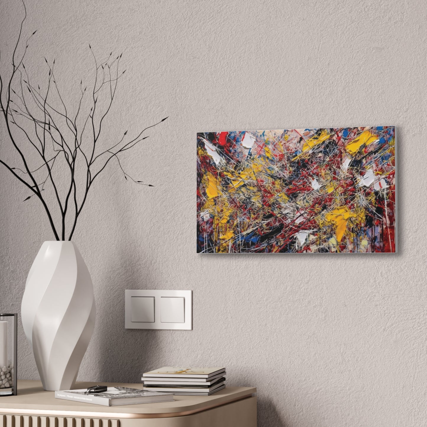 Canvas Stretched Wall Art - Magnum Opus