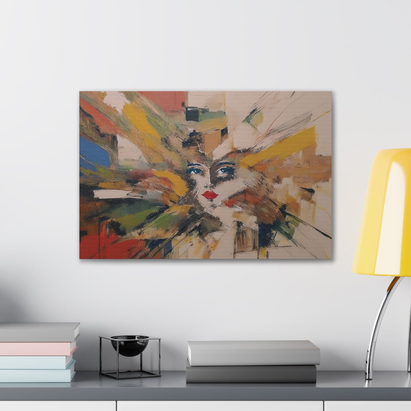 Canvas Stretched Wall Art - Center of Attraction