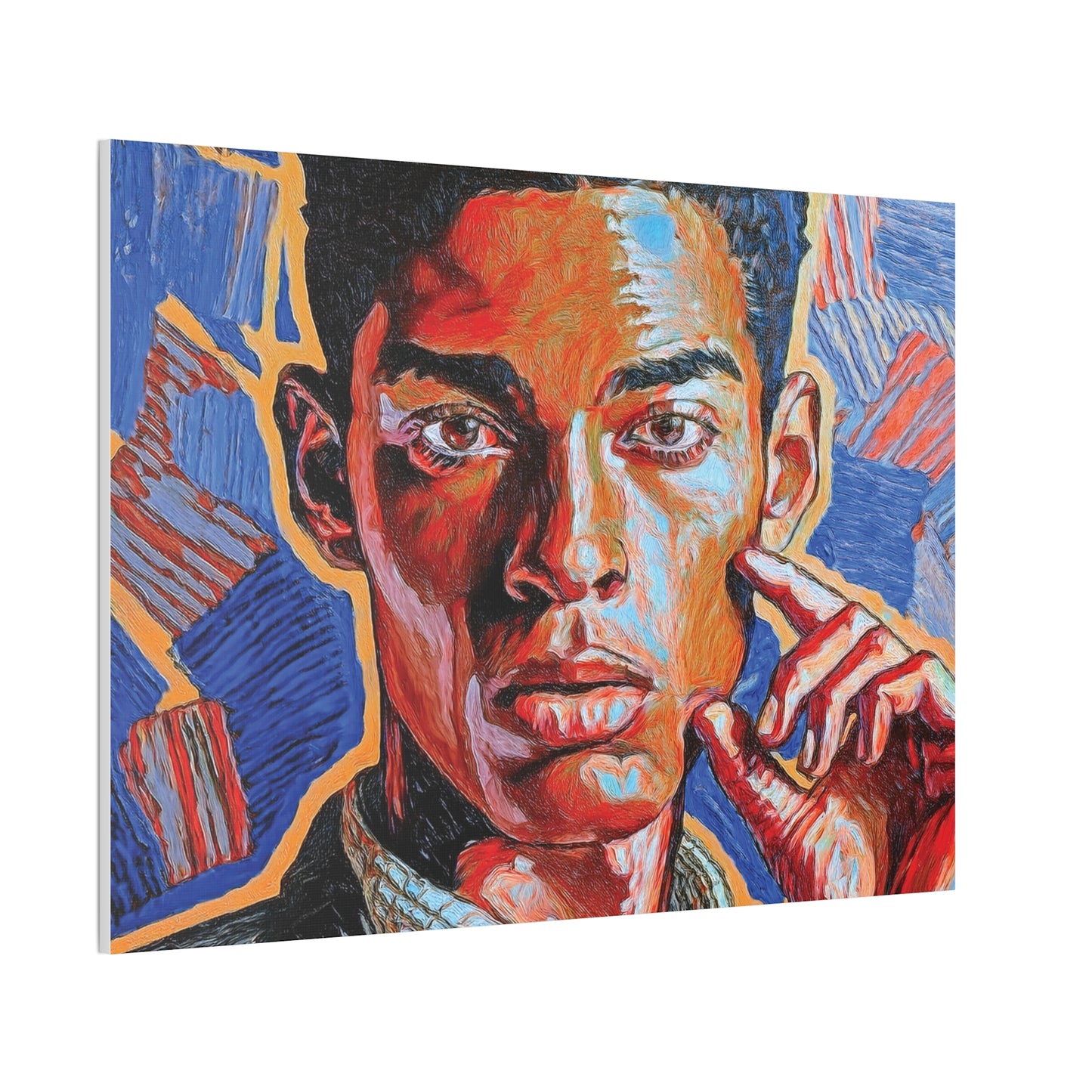 Artistic Canvas Print Portait