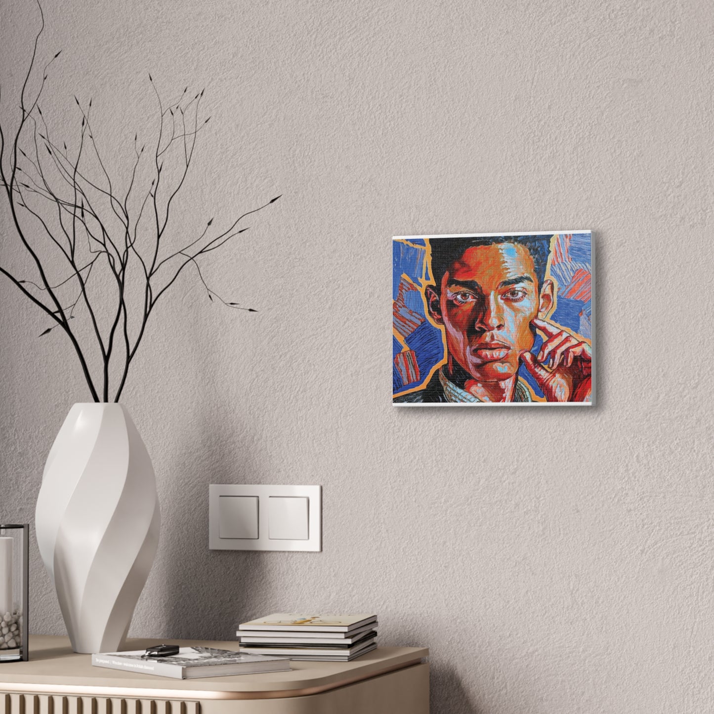 Artistic Canvas Print Portait
