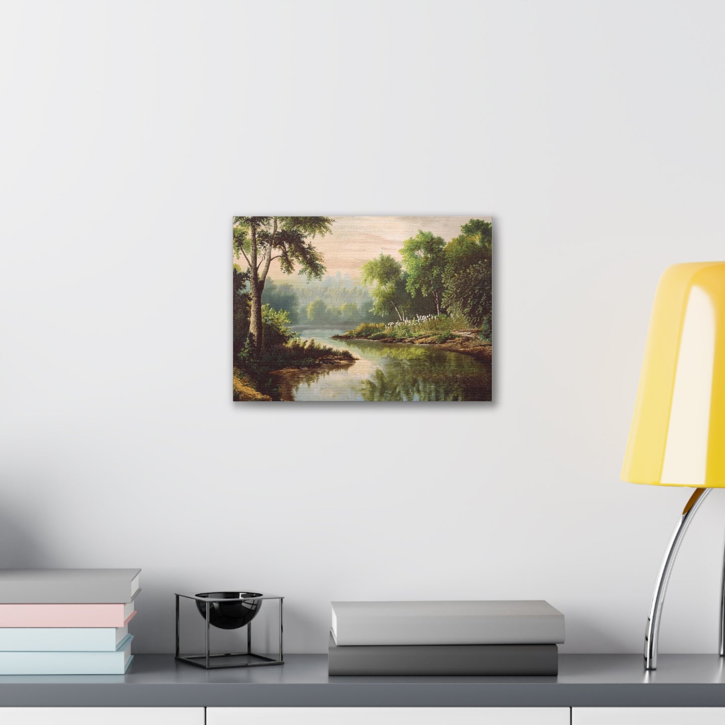 Serene Landscape Canvas Print, Nature Wall Art, Rustic Home Decor, Scenic Art, Tranquil Room Decoration, Gift for Nature Lovers