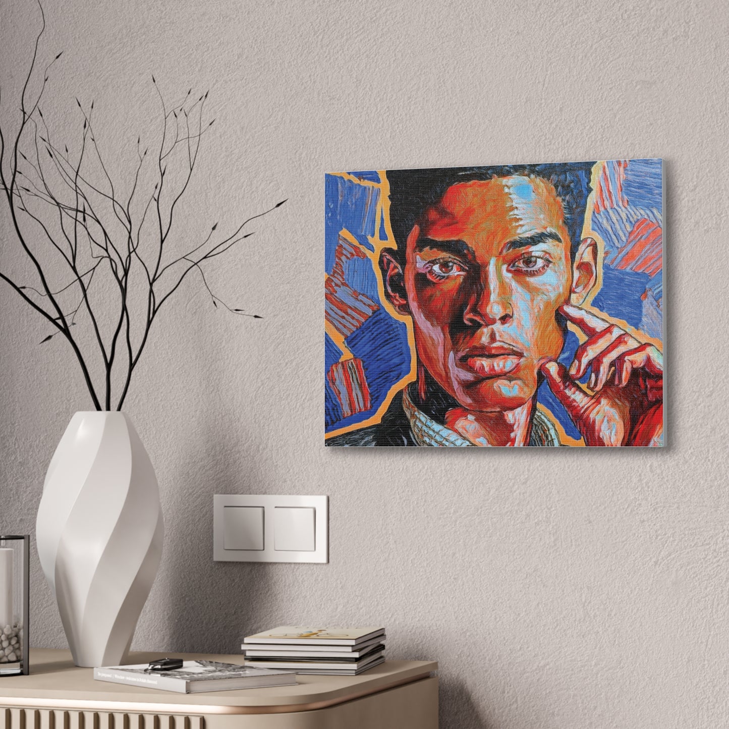 Artistic Canvas Print Portait