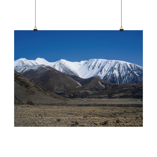 Scenic Satin Posters - Mountain Landscape Art, Home Decor, Wall Art, Nature Decor, Gift for Nature Lovers, Gallery Wall Inspiration