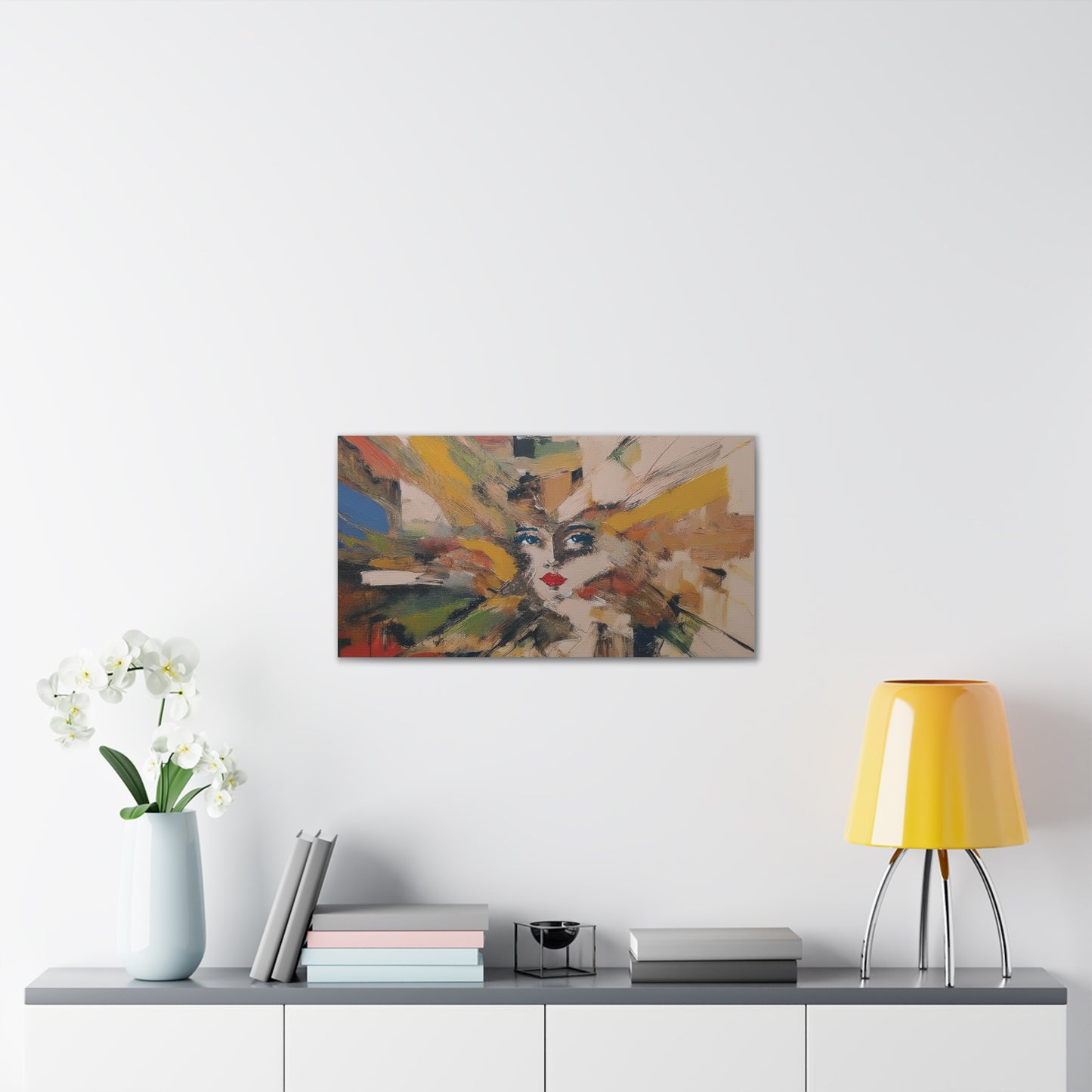 Canvas Stretched Wall Art - Center of Attraction