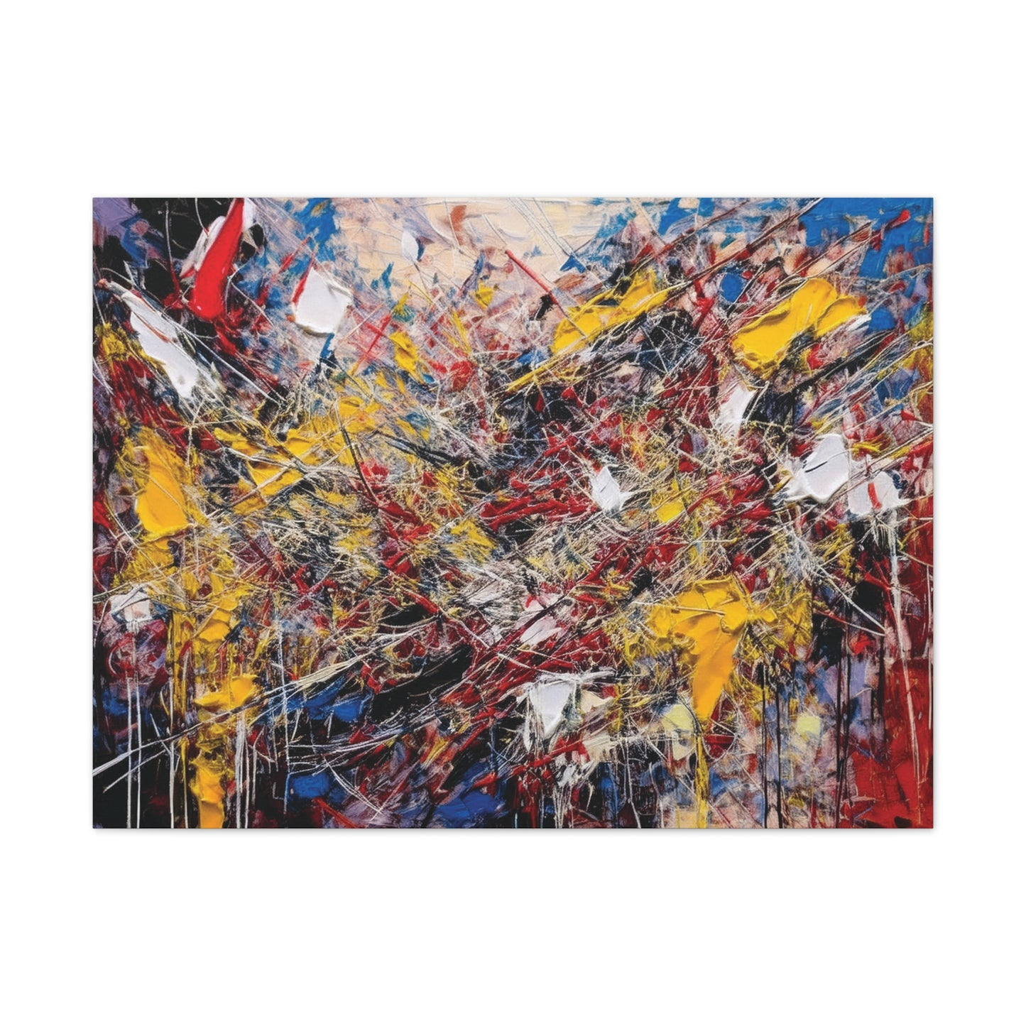 Canvas Stretched Wall Art - Magnum Opus