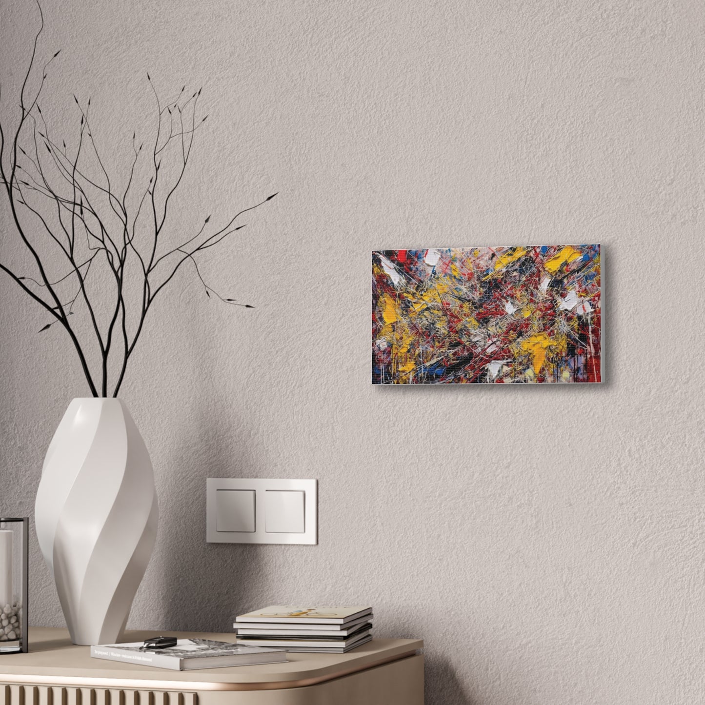 Canvas Stretched Wall Art - Magnum Opus