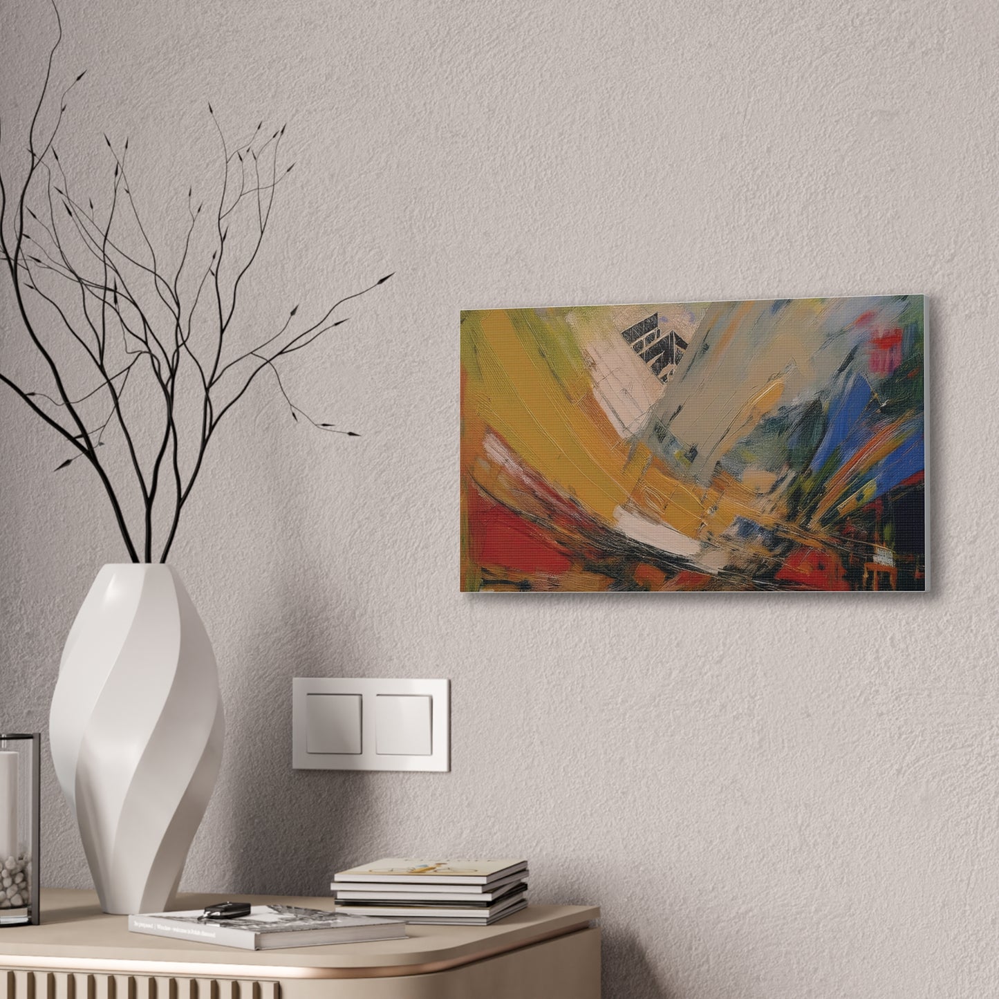 Canvas Stretched, 0.75" Art Print
