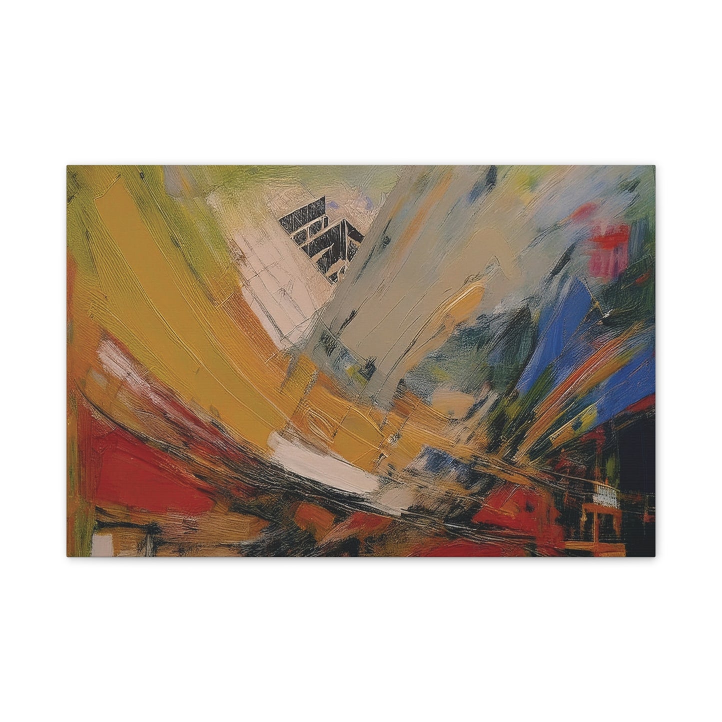 Canvas Stretched, 0.75" Art Print