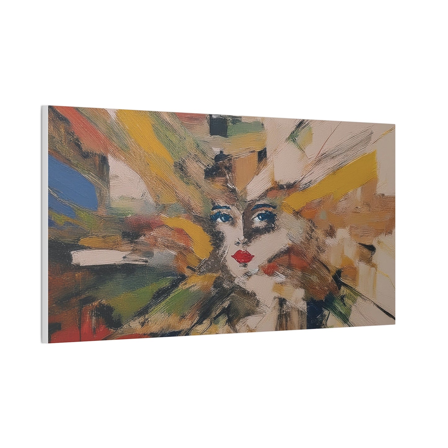 Canvas Stretched Wall Art - Center of Attraction