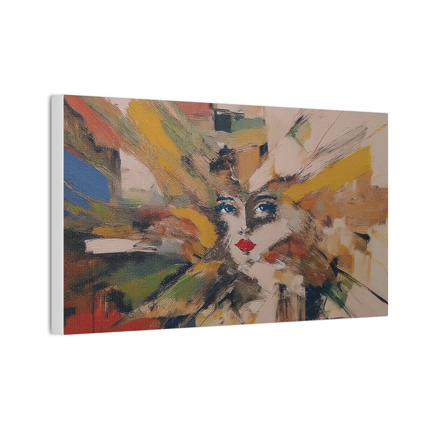 Canvas Stretched Wall Art - Center of Attraction