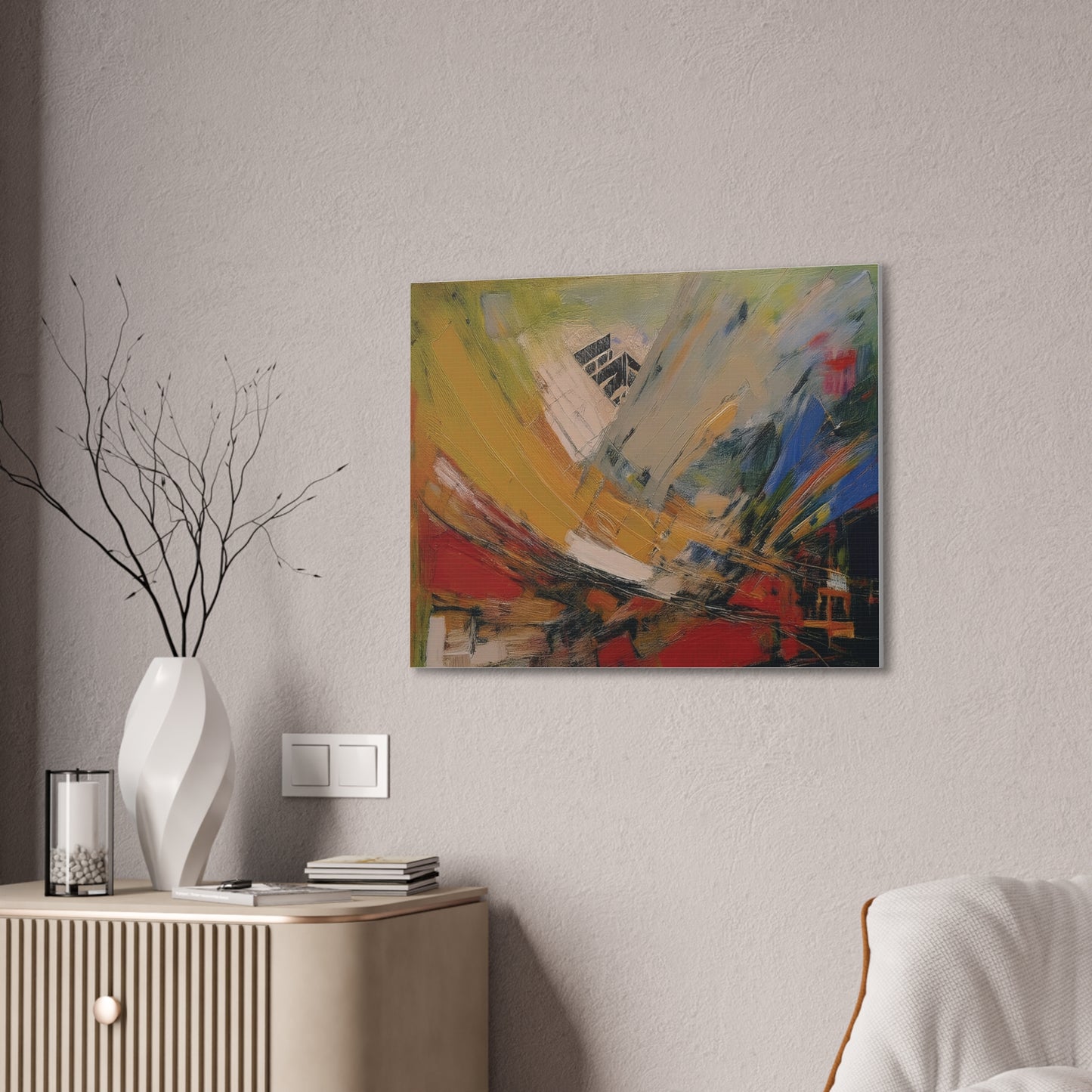 Canvas Stretched, 0.75" Art Print