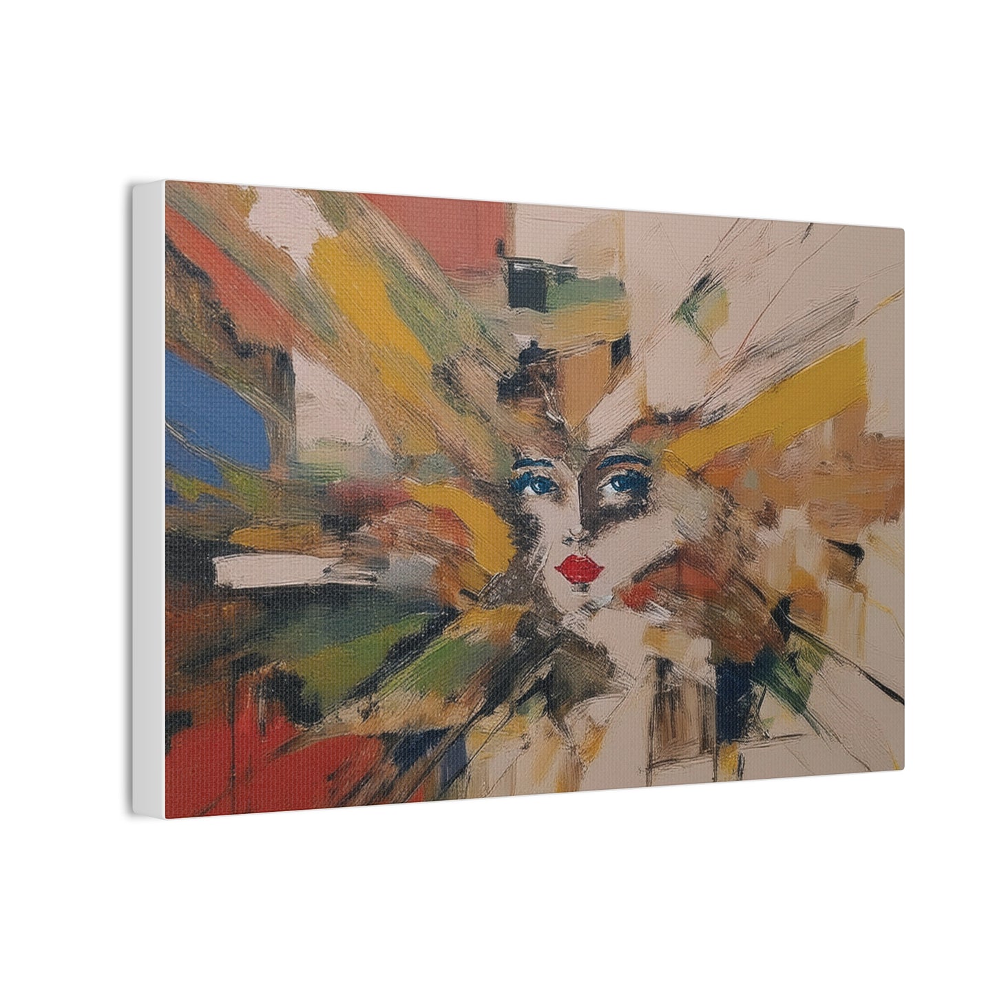 Canvas Stretched Wall Art - Center of Attraction