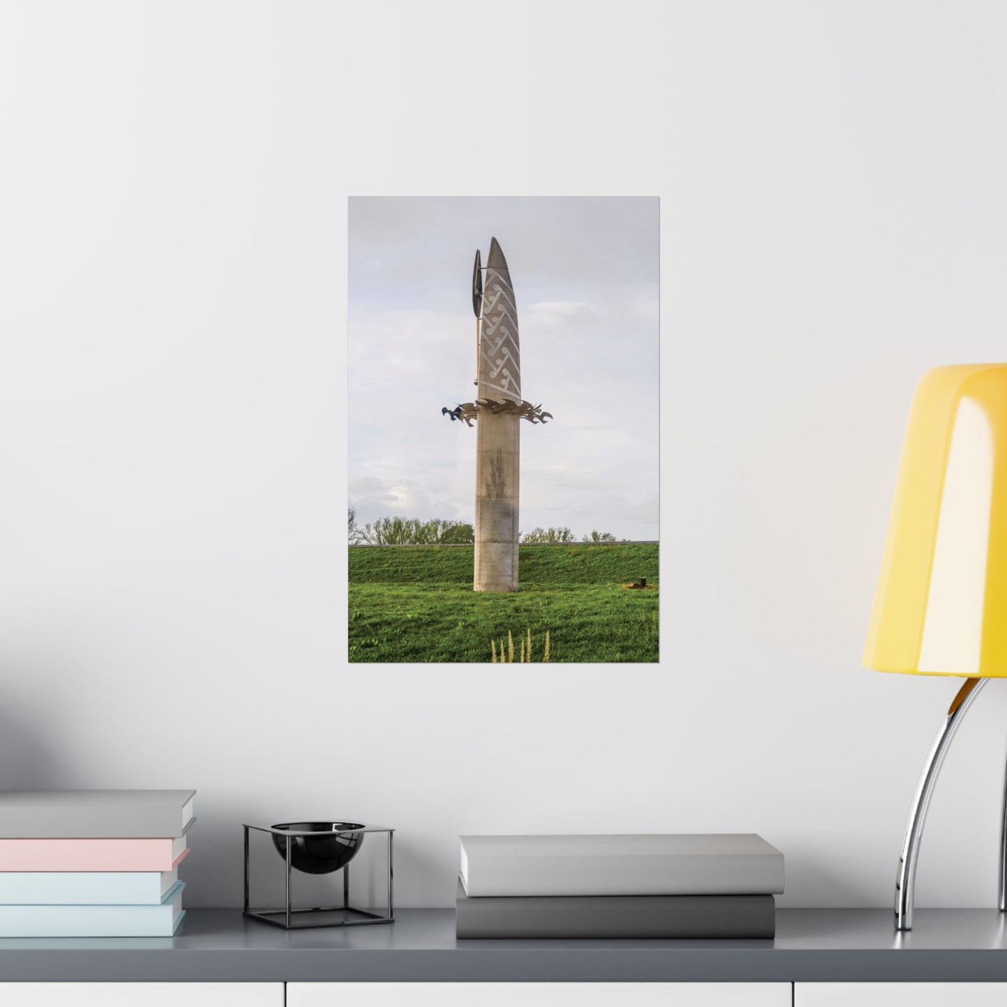 Satin Poster Maori Totem Pole