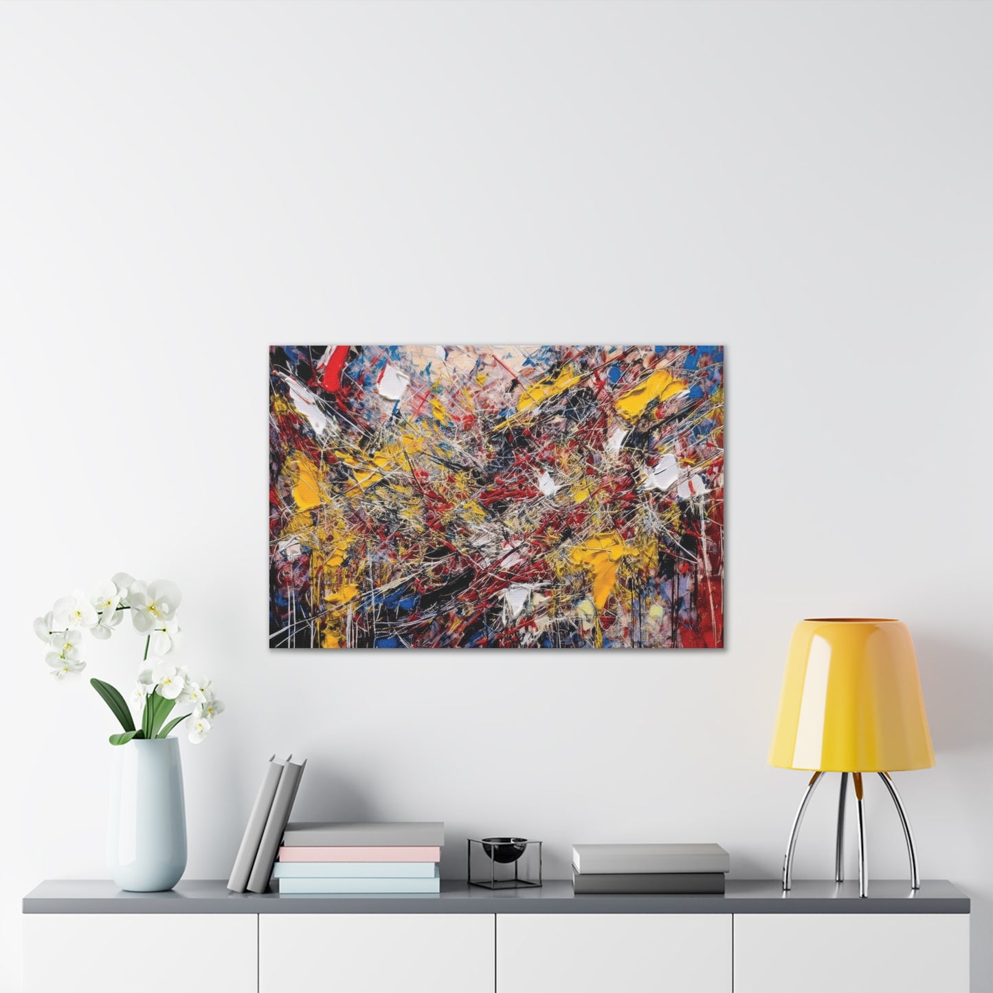 Canvas Stretched Wall Art - Magnum Opus