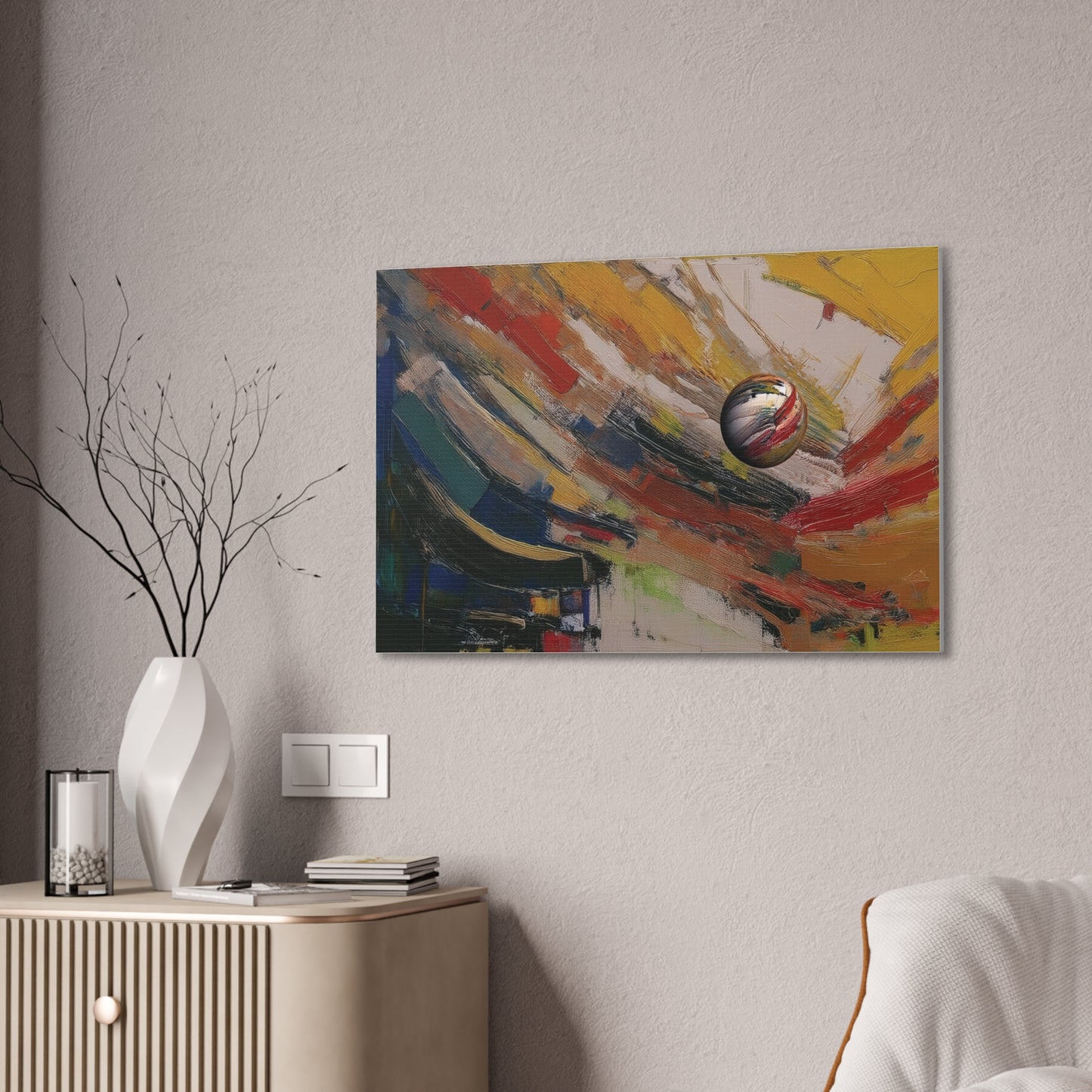 Canvas Stretched, Wall Art - The Orb