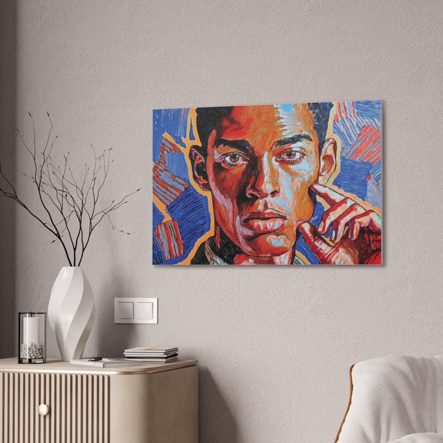 Artistic Canvas Print Portait