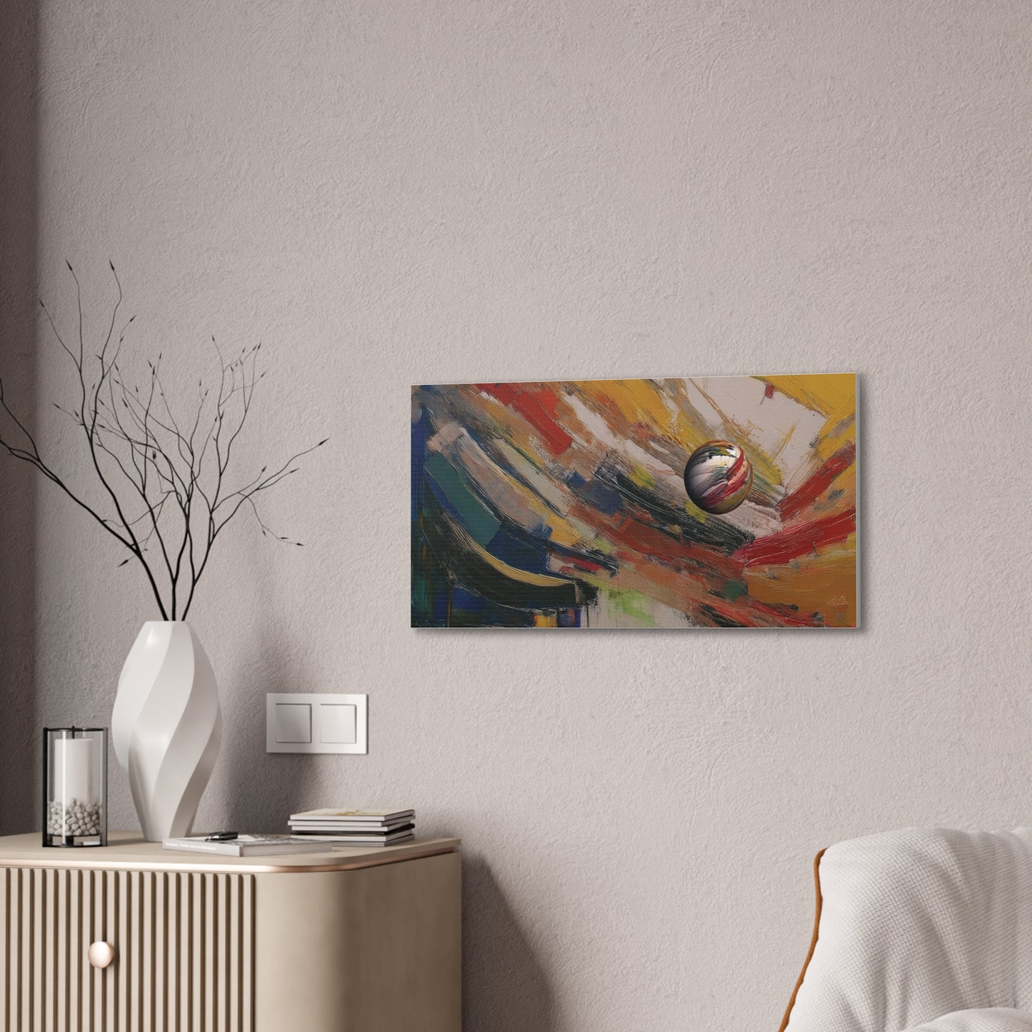 Canvas Stretched, Wall Art - The Orb
