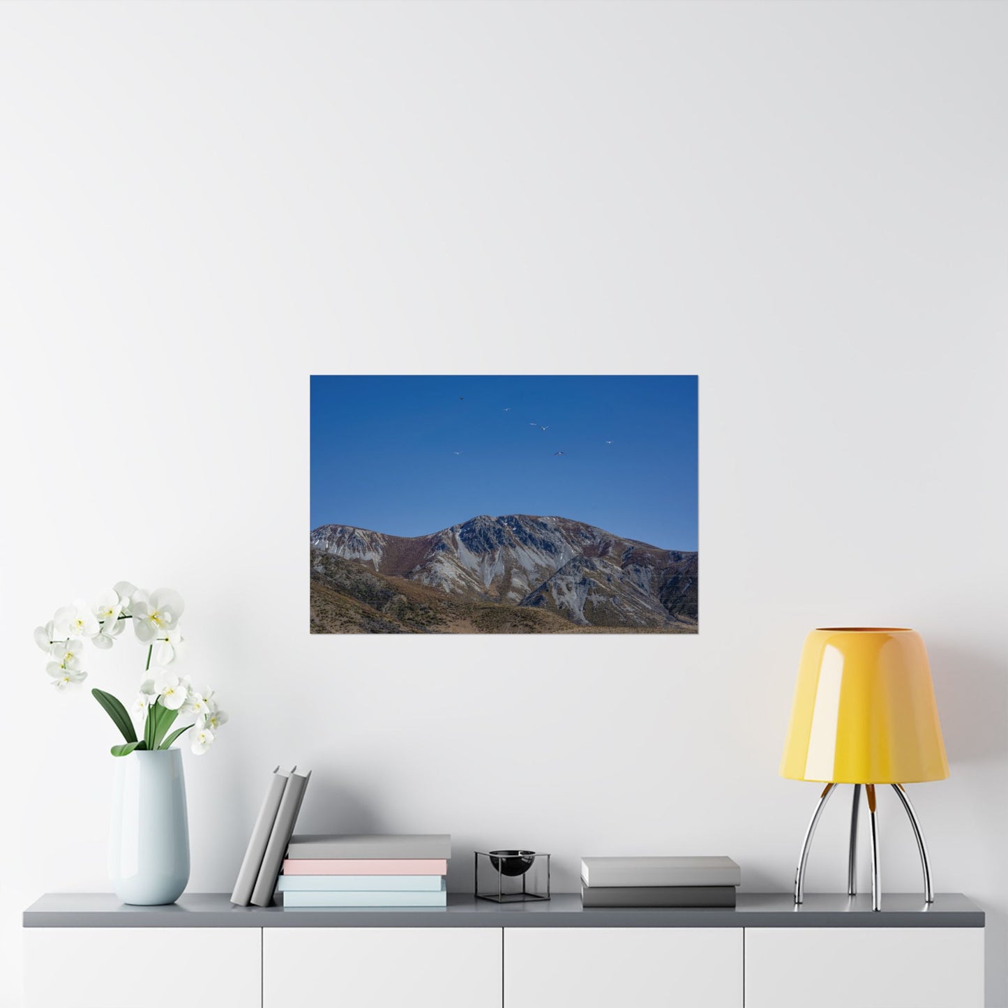 Satin Poster - Rugged Mountains New Zealand