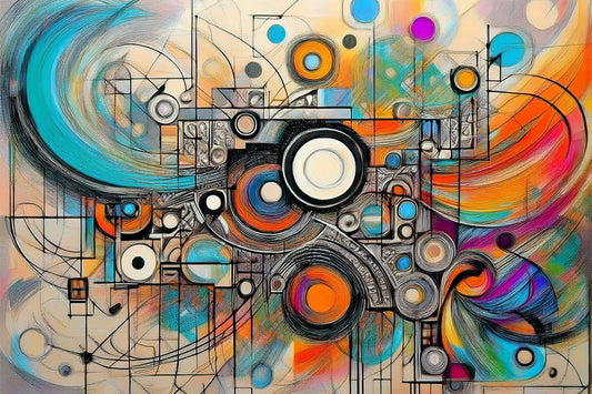 "Urban Symphony: Nexus of Spirals and Steel"