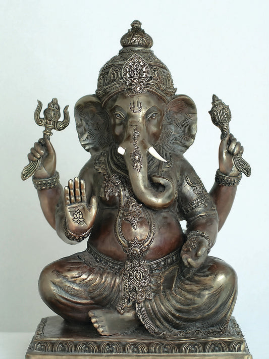 "Sacred Presence: Auspicious Lord Ganesha"