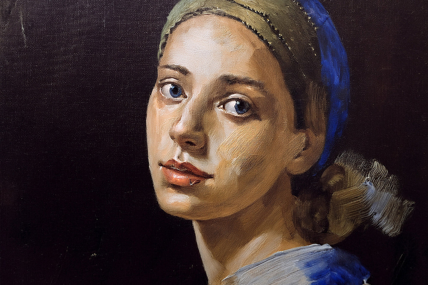 The "Intense Gaze" Portrait