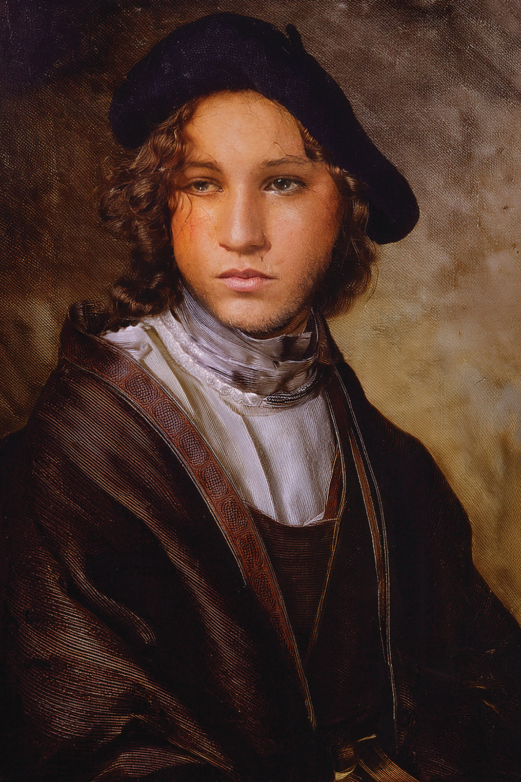 Renaissance Reverie: The Brooding Bard Portrait!