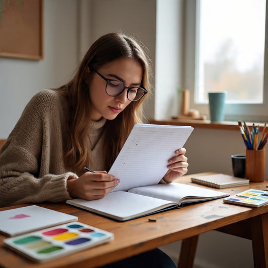 ARTIST’S DAILY PRODUCTIVITY PLANNER (Printable 2 pages)