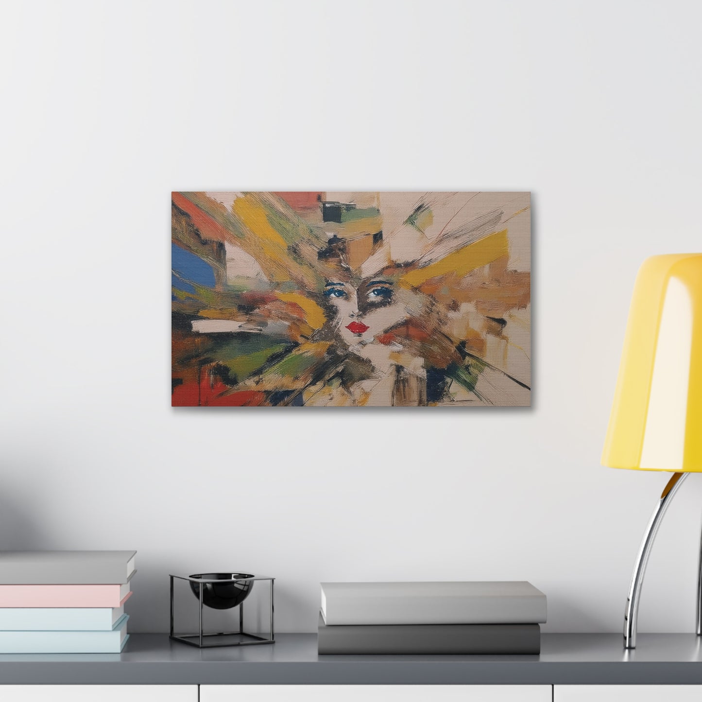 Canvas Stretched Wall Art - Center of Attraction