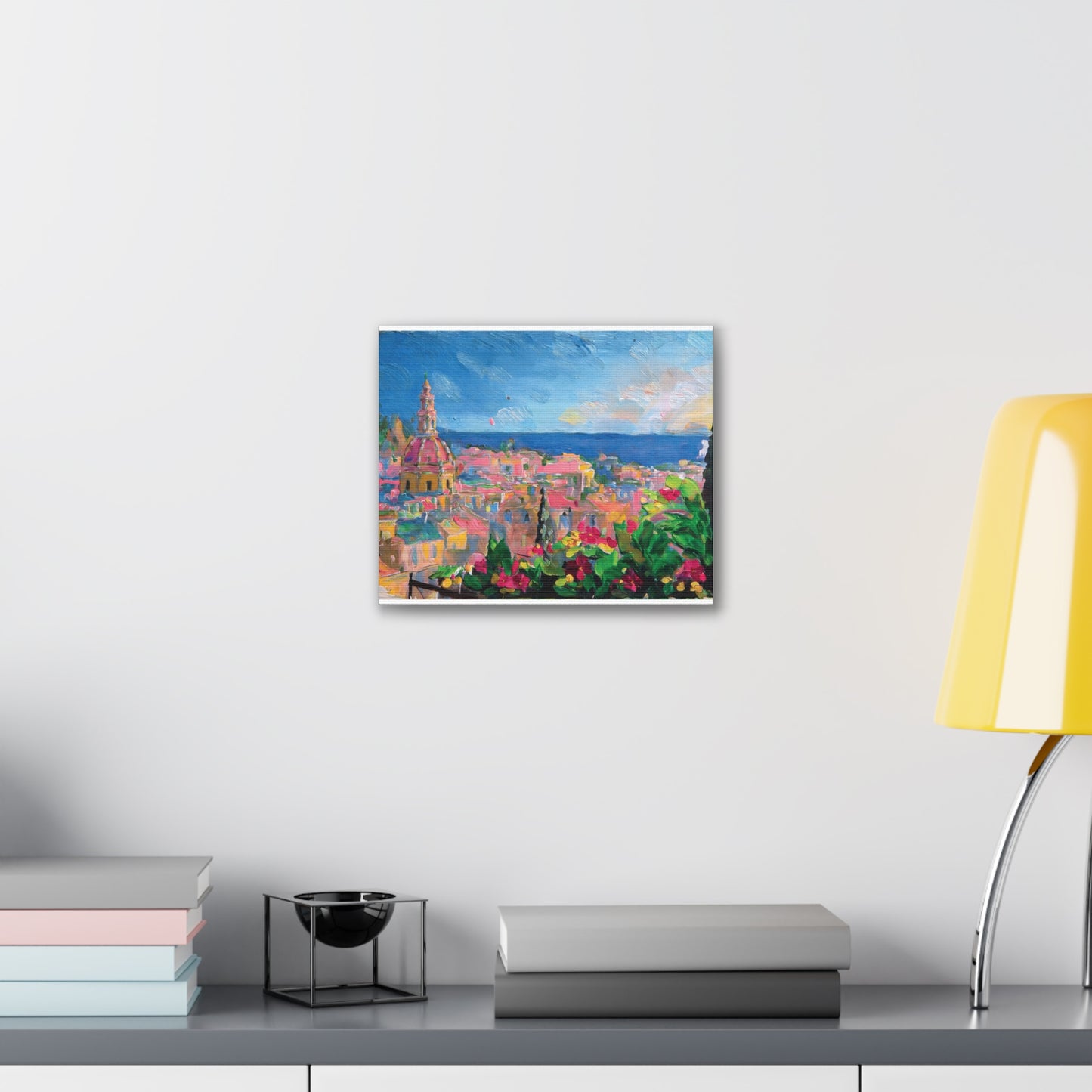 Vibrant Canvas Art Print, Colorful Wall Decor, Home Interior Decoration, Unique Gift for Art Lovers, Gallery Wall Accent