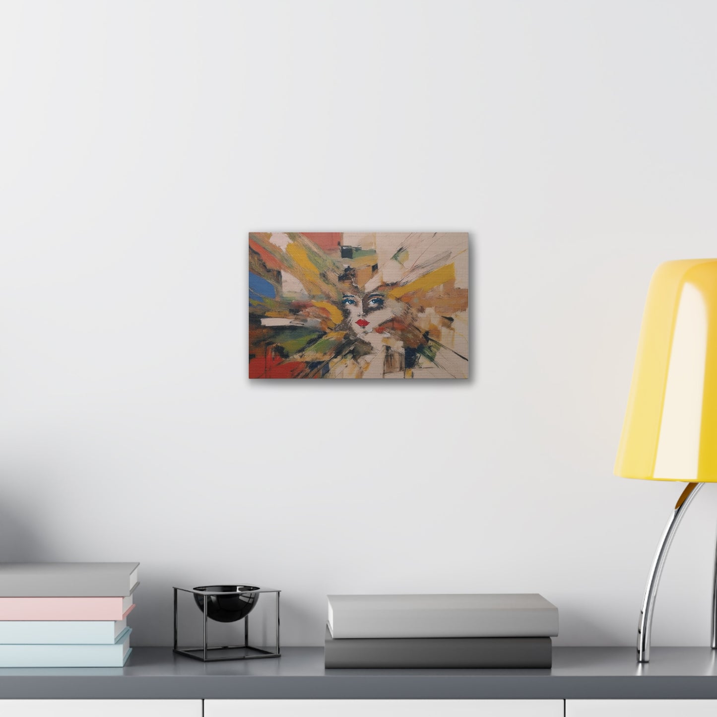 Canvas Stretched Wall Art - Center of Attraction