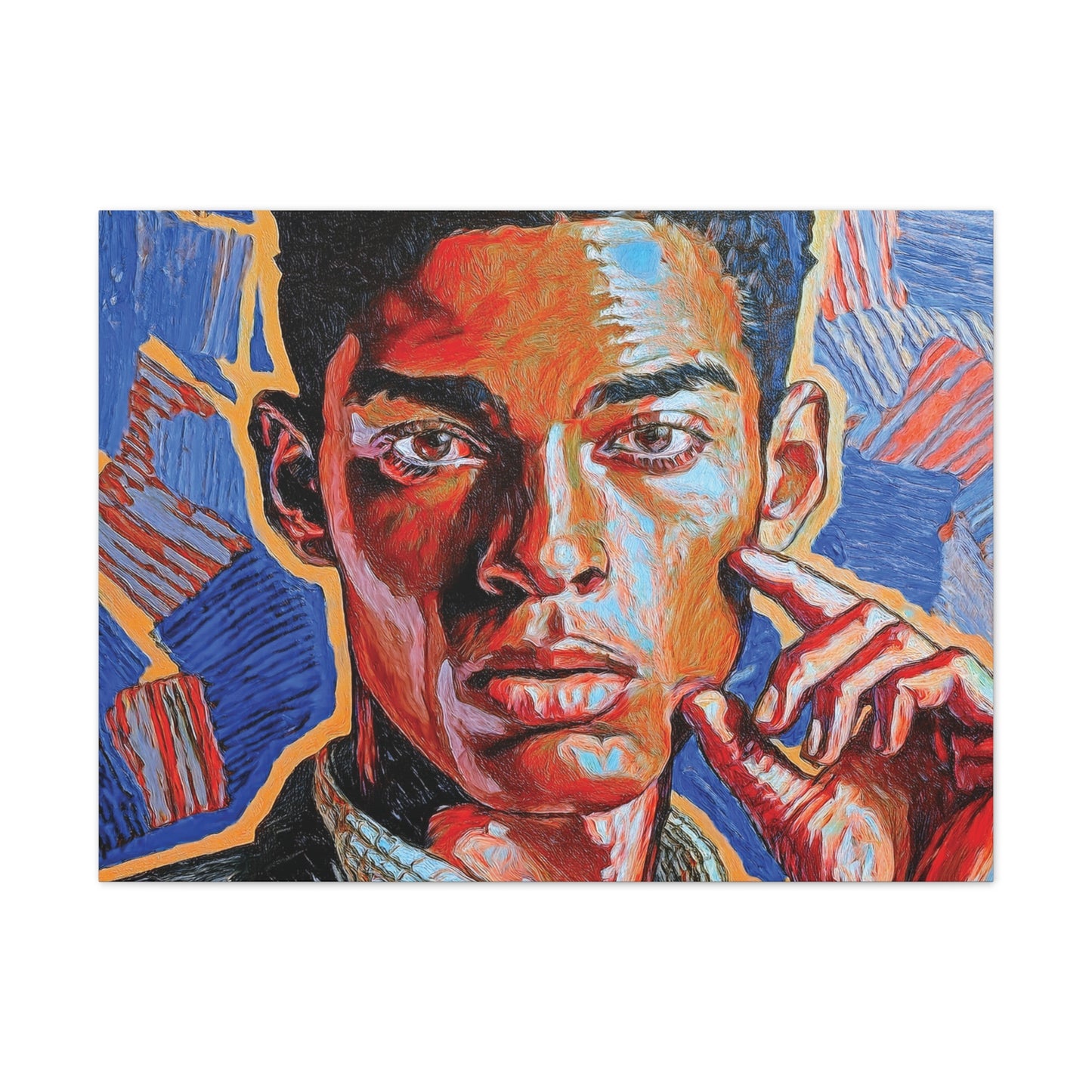 Artistic Canvas Print Portait