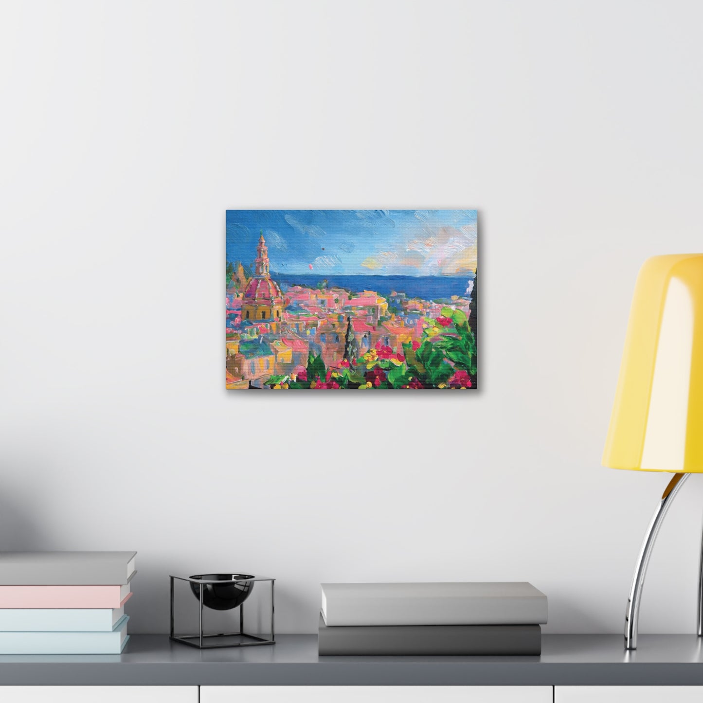 Vibrant Canvas Art Print, Colorful Wall Decor, Home Interior Decoration, Unique Gift for Art Lovers, Gallery Wall Accent