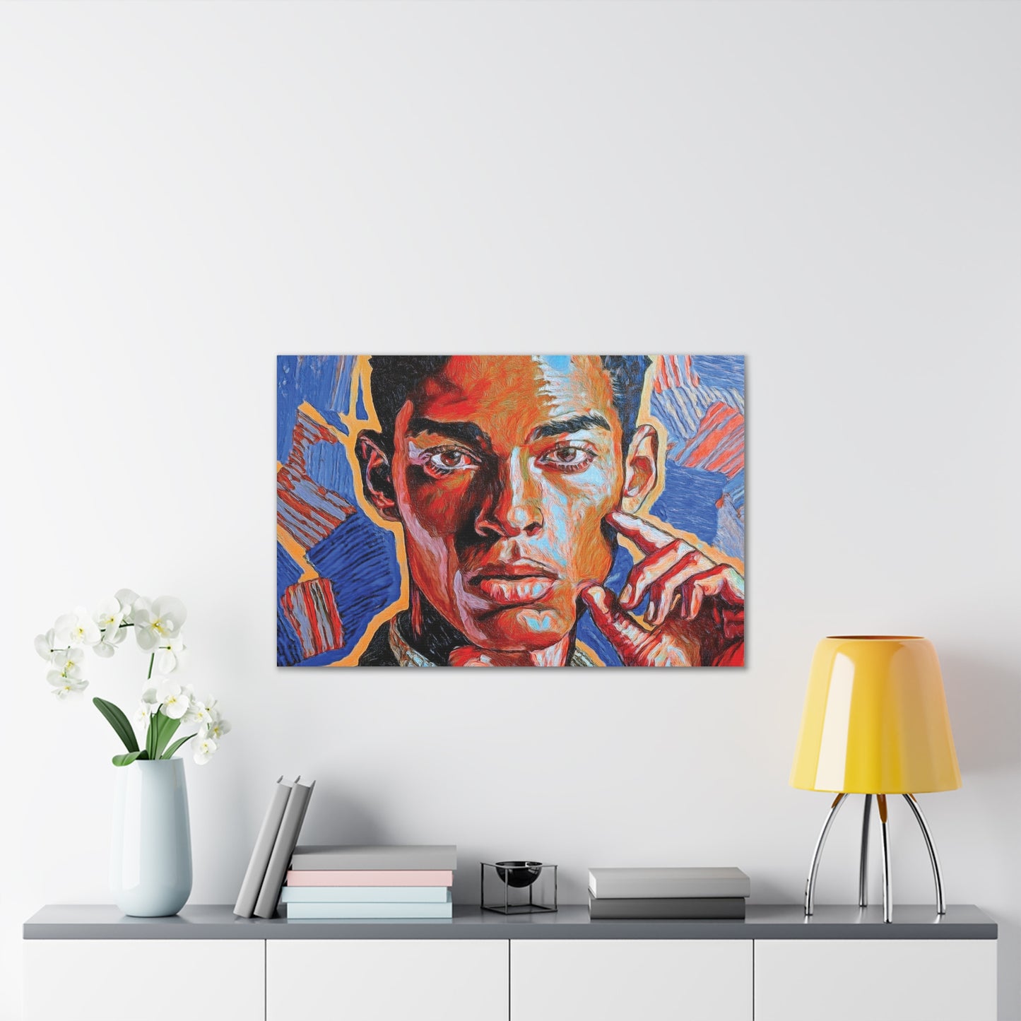 Artistic Canvas Print Portait