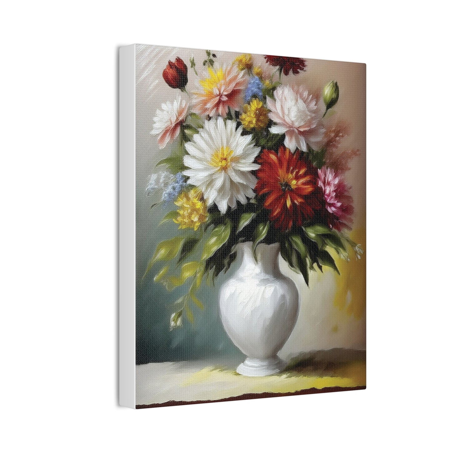 Floral Canvas Print, Beautiful Flower Artwork for Home Decor, Garden Lover Gift, Wall Art for Special Occasions