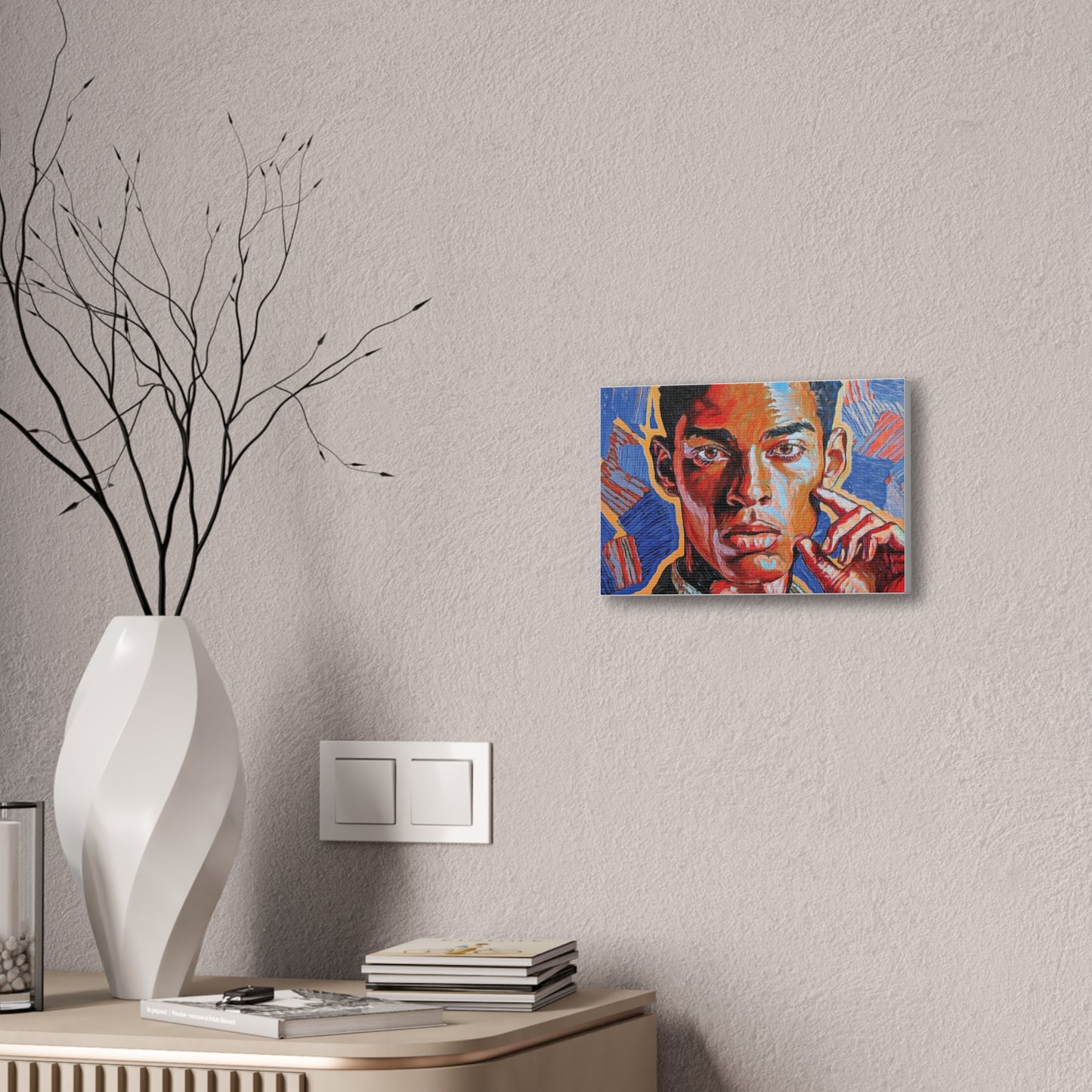 Artistic Canvas Print Portait